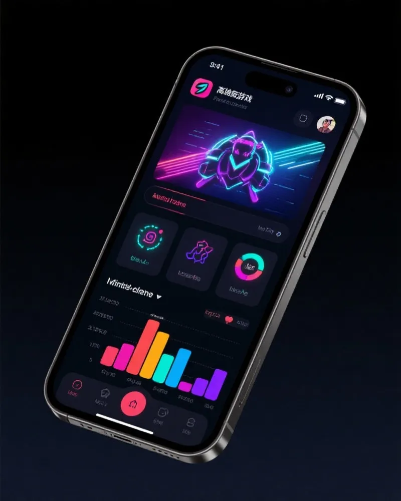 蓝狮在线 APP 界面展示